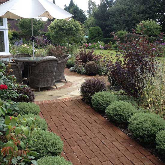 Garden design in Surrey