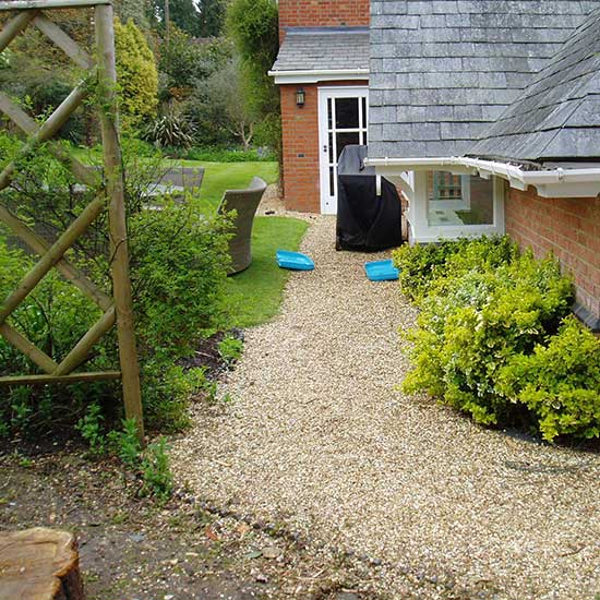 The garden BEFORE it was designed by CM Garden Design