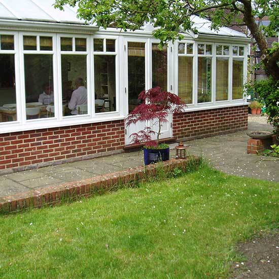 The garden BEFORE it was designed by CM Garden Design