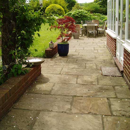 The garden BEFORE it was designed by CM Garden Design