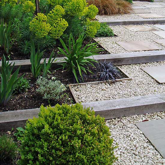 Low maintenance garden design in Cranleigh, Surrey