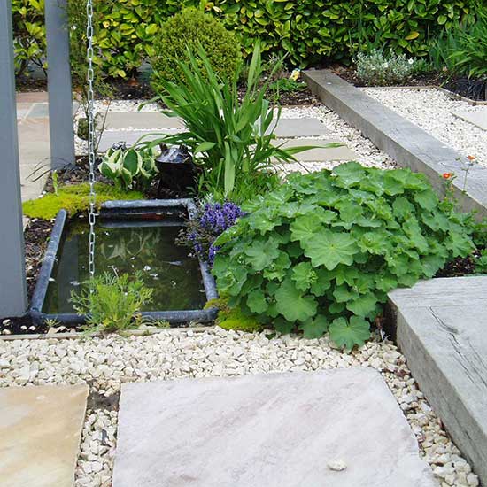 Low maintenance garden design in Cranleigh, Surrey