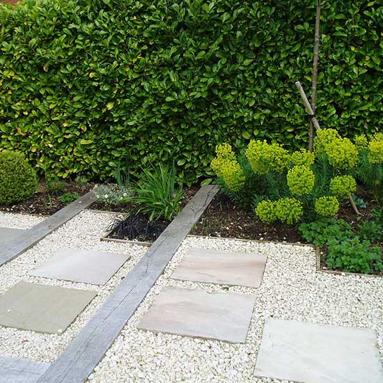 Low maintenance garden design in Cranleigh, Surrey