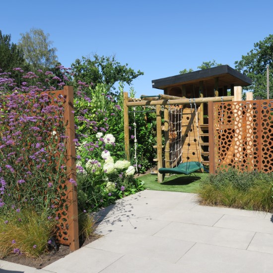 Design for a contemporary garden for children in Cobham Surrey