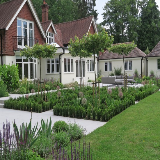 Garden for Entertaining, Munstead, Godalming Surrey