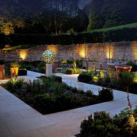 Garden design for a country house in Haslemere Surrey