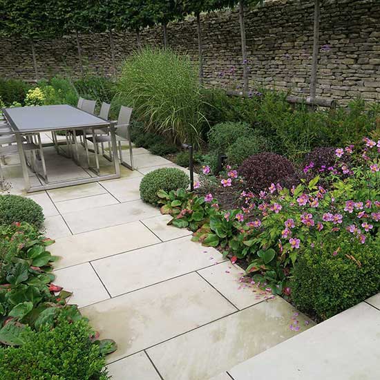 Garden design for a country house in Haslemere Surrey