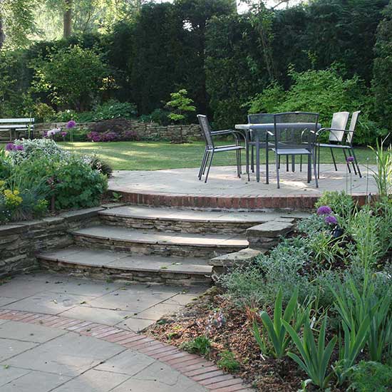 Garden design for a shady garden