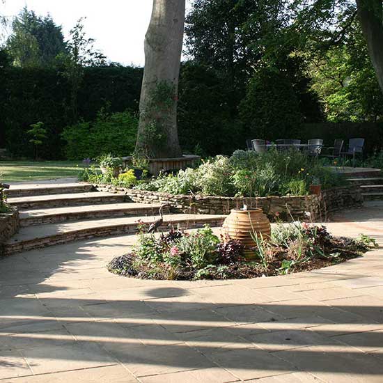 Garden design for a shady garden