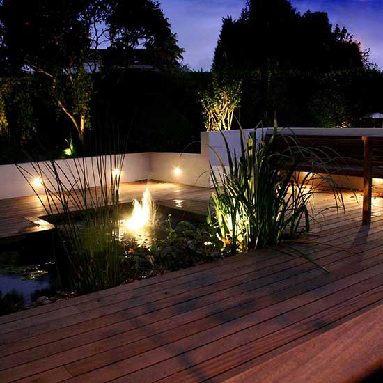 Design for a large garden in Guildford Surrey