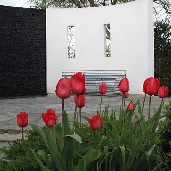 Design for a large garden in Guildford Surrey