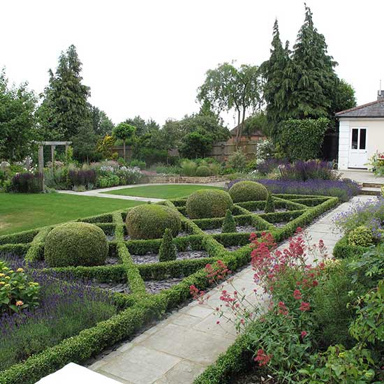 Design for a large garden in Guildford Surrey
