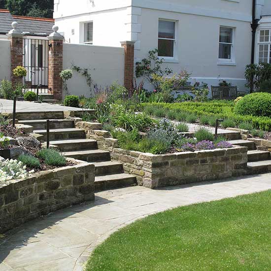 Design for a large garden in Guildford Surrey
