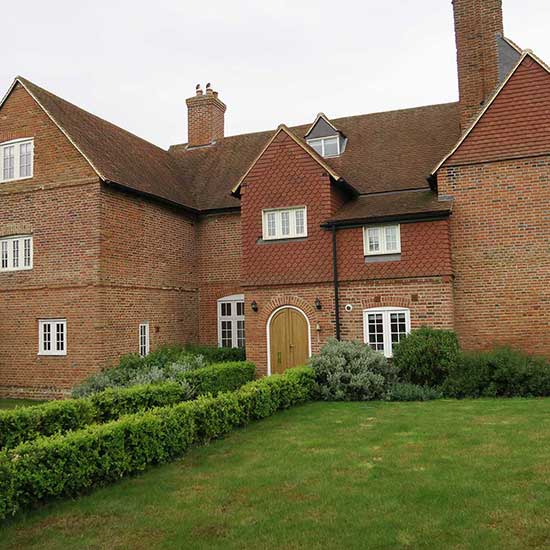 The original garden BEFORE it was redesigned by CM Garden Design