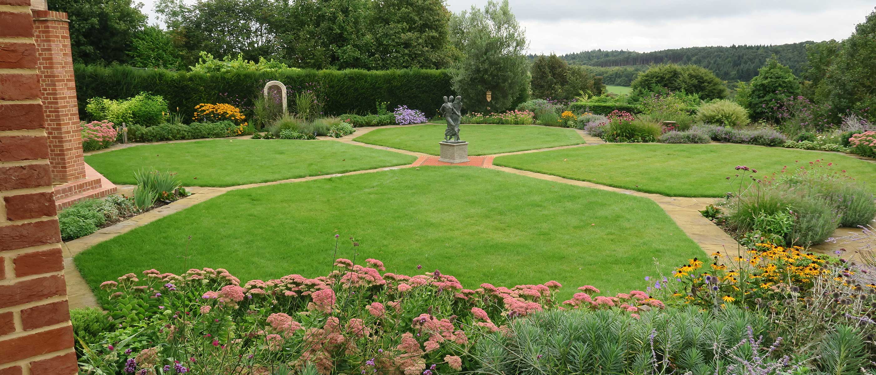 Restored Gertrude Jekyll Garden by Cherry Mills