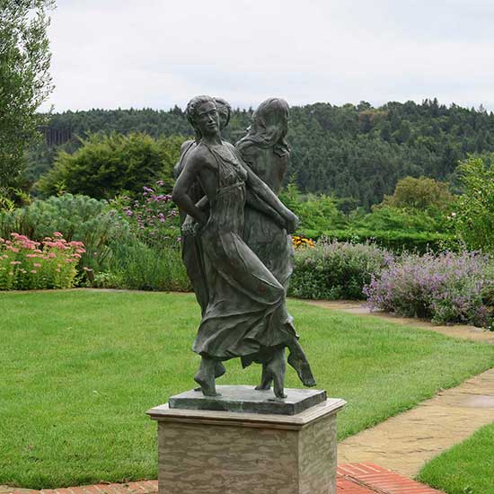 Restored Gertrude Jekyll Garden in Guildford, Surrey